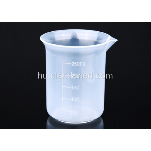 Transparent measuring cup